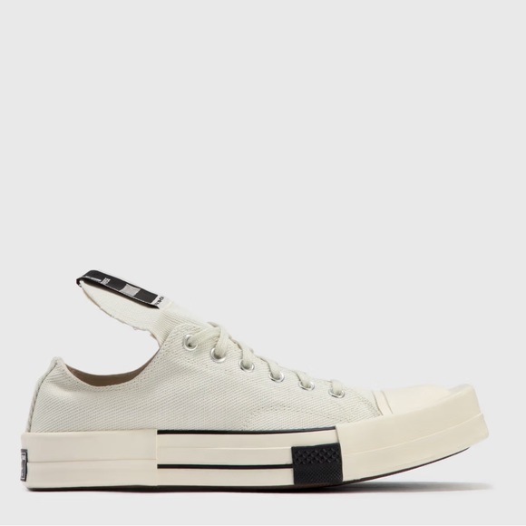 Converse × Rick Owens TurboDrk Converse 70 Low sneakers W8.5/M 6.5 - Picture 5 of 11